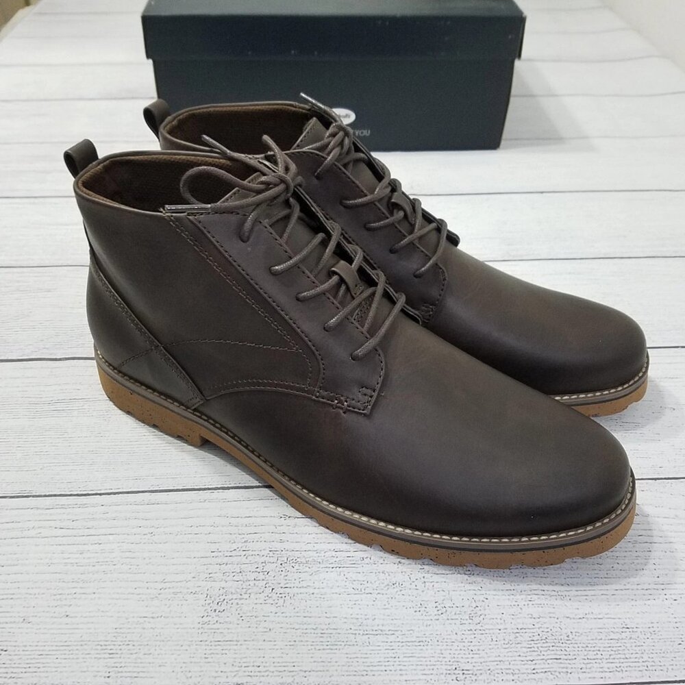 Dr. Scholls Lancer Chukka Ankle Boots Mens Size 13 - Dark Brown